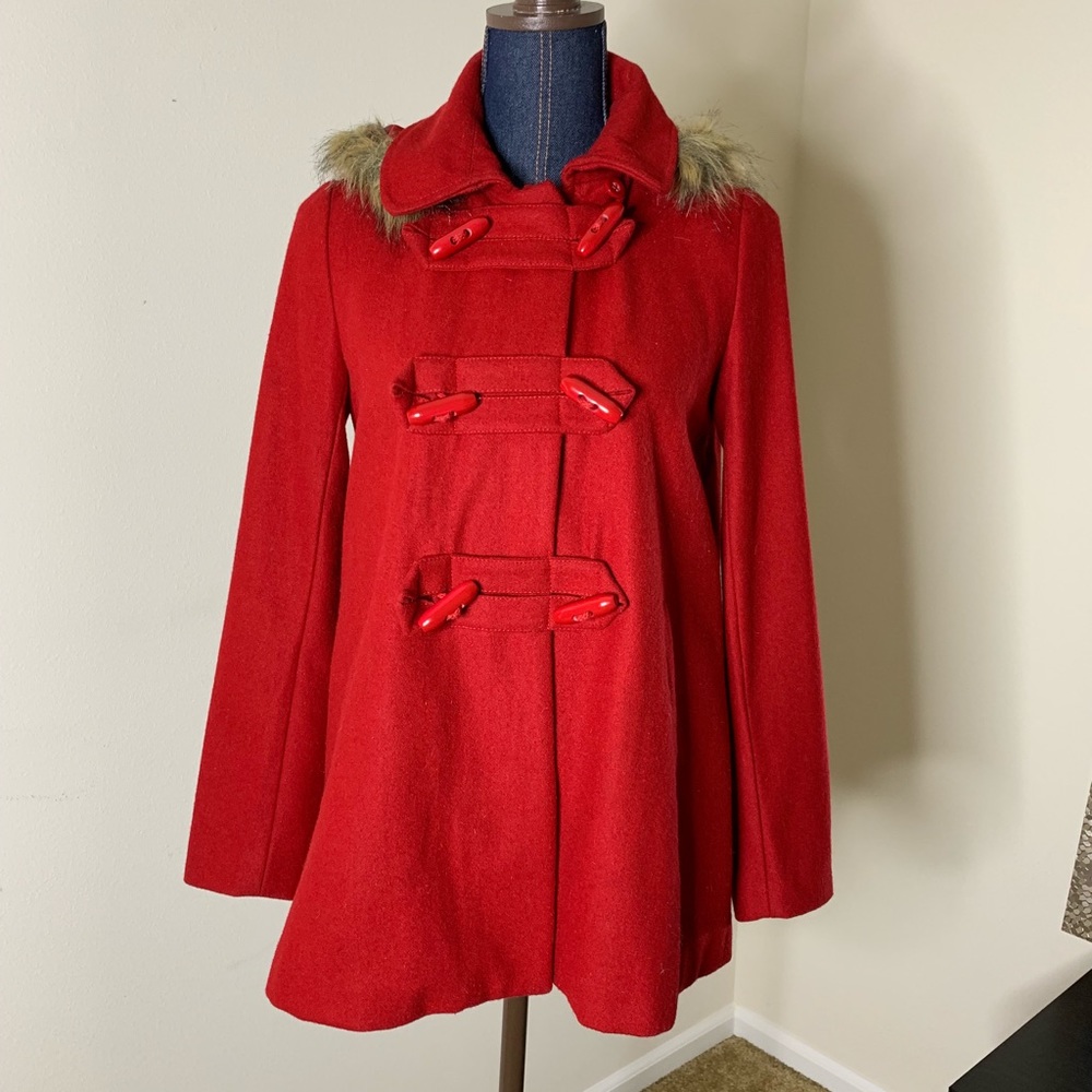 Forever 21 Red Coat